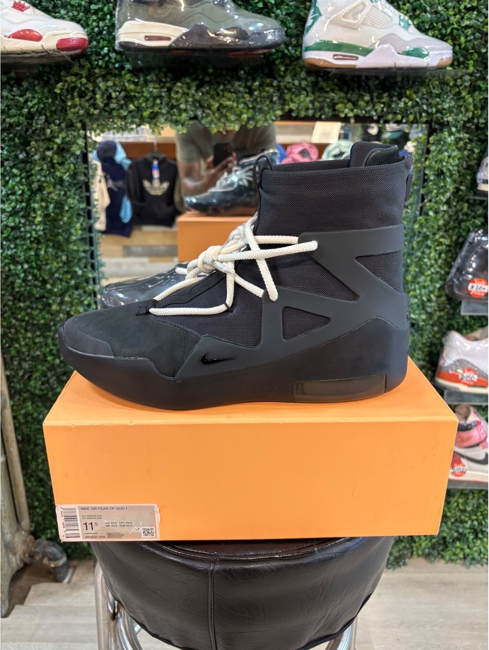 Nike Air Fear of God 1 “Triple Black”